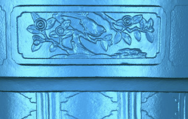 Visualizzazione 3D di reliquie cultruali