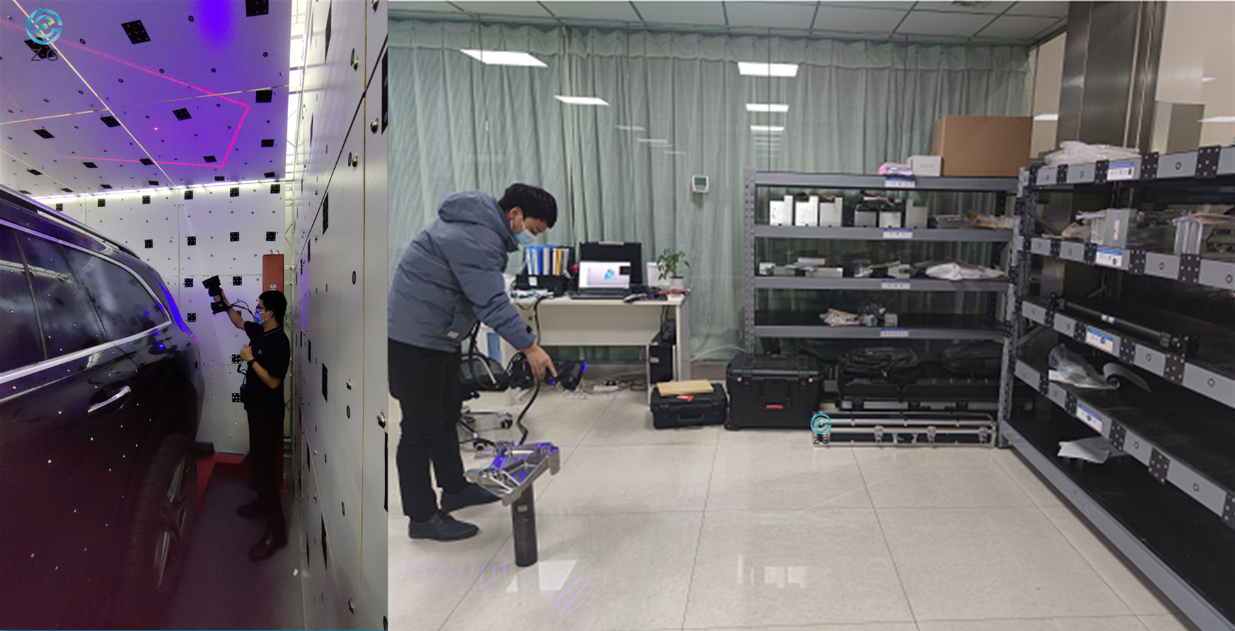 6. Scanner laser 3D senza tracker e senza marker MarvelScan