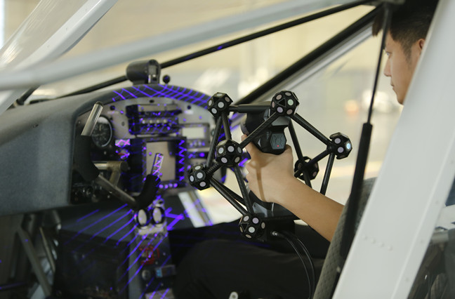 Scansione 3D wireless per il processo di progettazione 3D