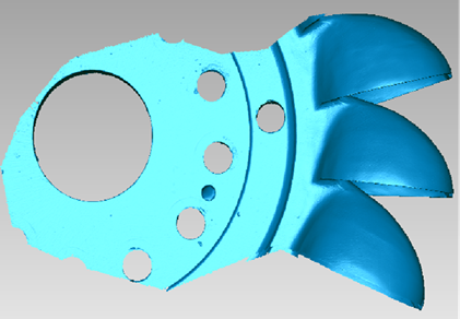 Scanner laser 3D per manutenzione, riparazione e revisione della parte dei macchinari 