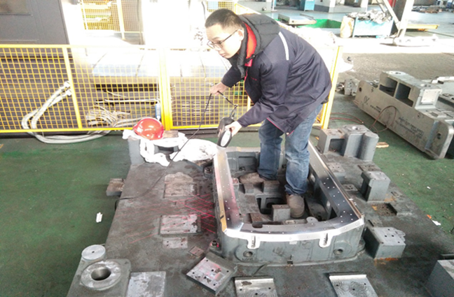 Scansione 3D per ispezione stampi