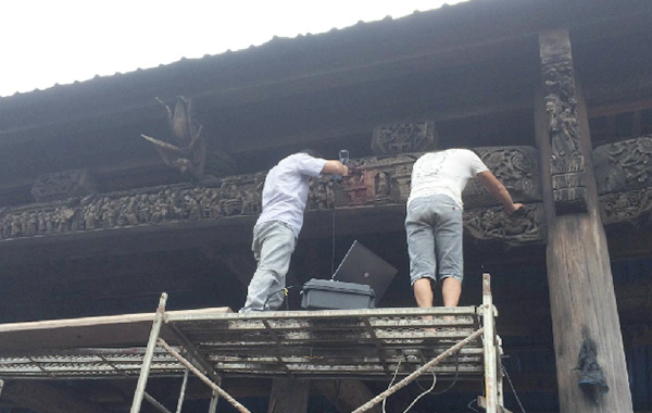 Display 3D di scultura