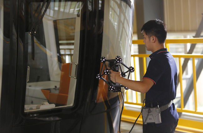 Scansione laser 3D wireless per misurazione e ispezione 3D