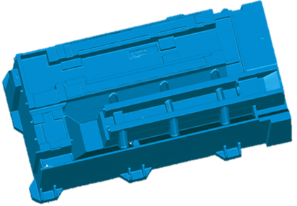 Scanner laser 3D per l'ispezione dello stampo