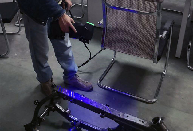 Scanner laser 3D facile da usare