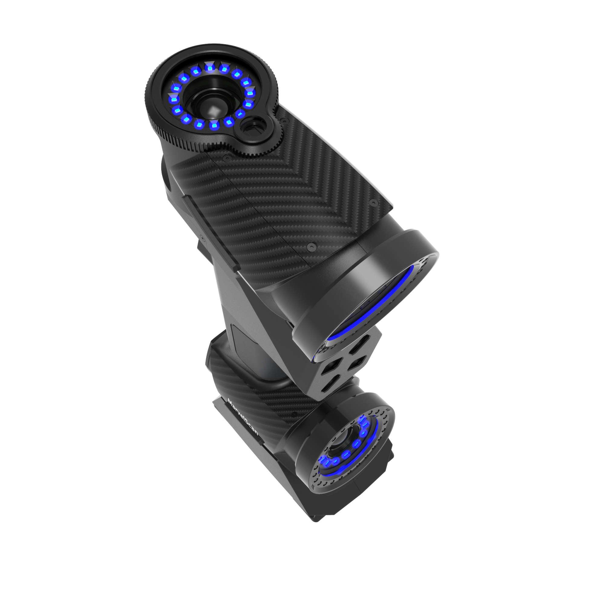 Scanner laser 3D portatile senza pennarelli MarvelScan Tracker gratuito per il reverse engineering