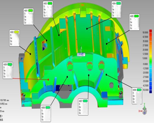 Ispezione di qualit&agrave; degli utensili da muffa